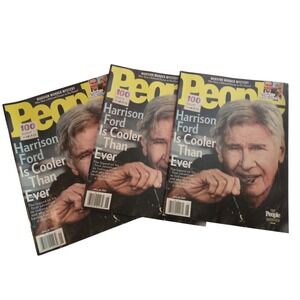 People Magazine June 26 2023 Harrison Ford Indiana Jones Lot of 3